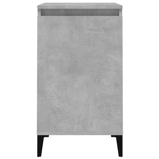 NNEVL Bedside Cabinet Concrete Grey 40x35x70 cm Engineered Wood