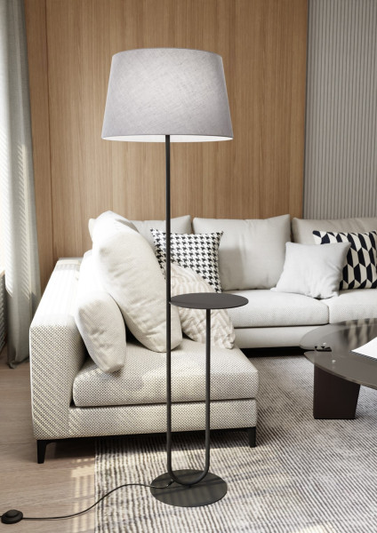 Lampa Podłogowa Hotel Lp Gray