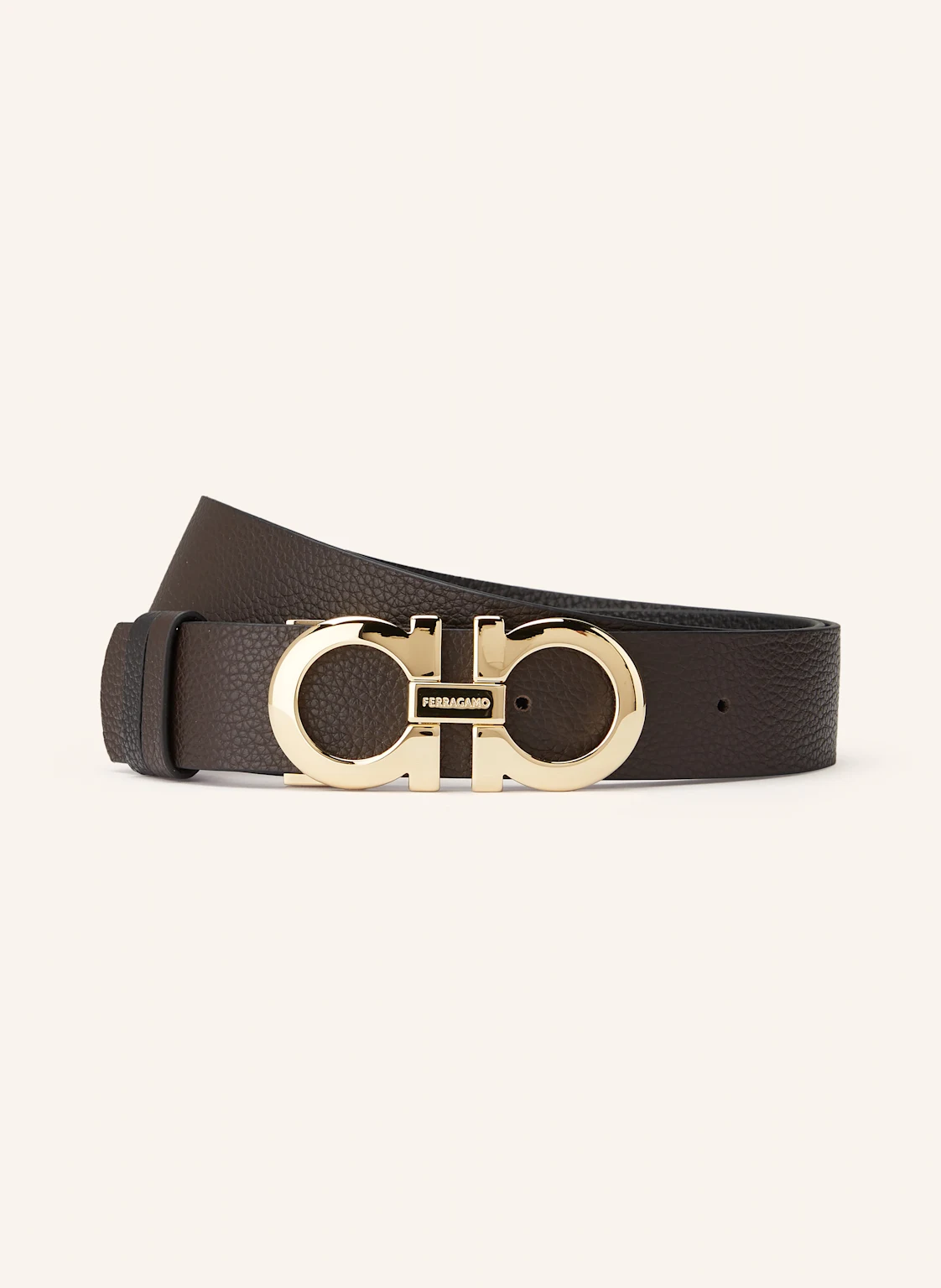 FERRAGAMO Ledergürtel zum Wenden