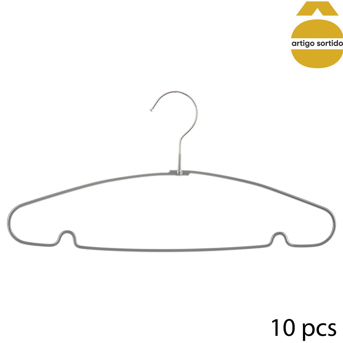 Conjunto de 10 cabides