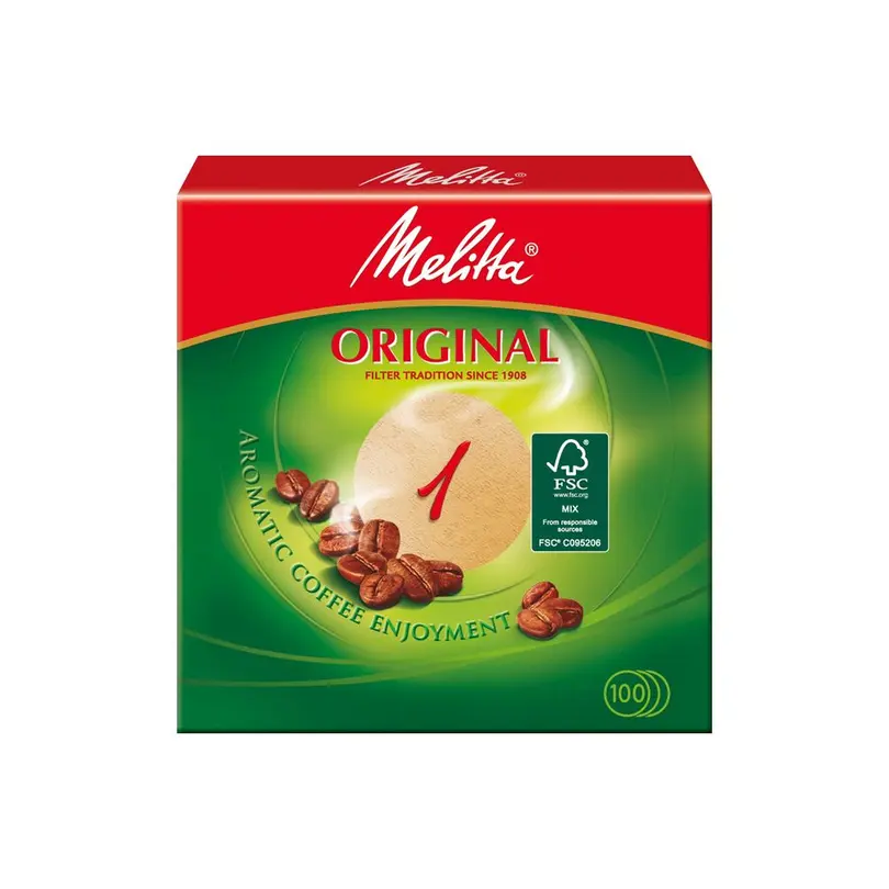 Kaffeefilter 100er-Set Rundfilterpapier