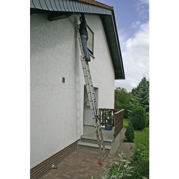 Mehrzweckleiter »MONTO Dubilo«, 24 Sprossen, Aluminium