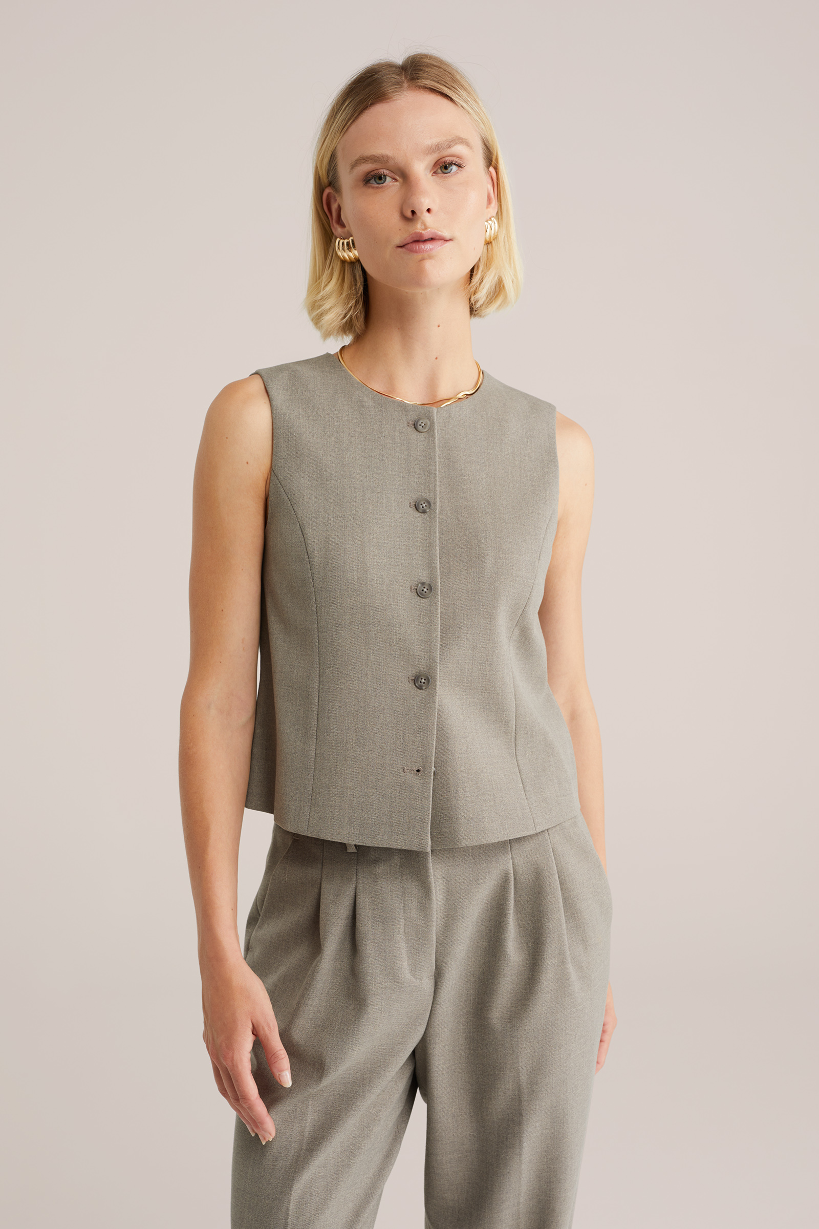 Dames Slim fit gilet