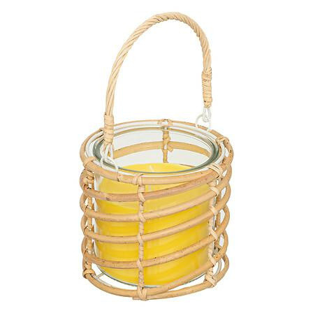 Świeca zapachowa w koszyku Citronnelle 430g odstrasza komary