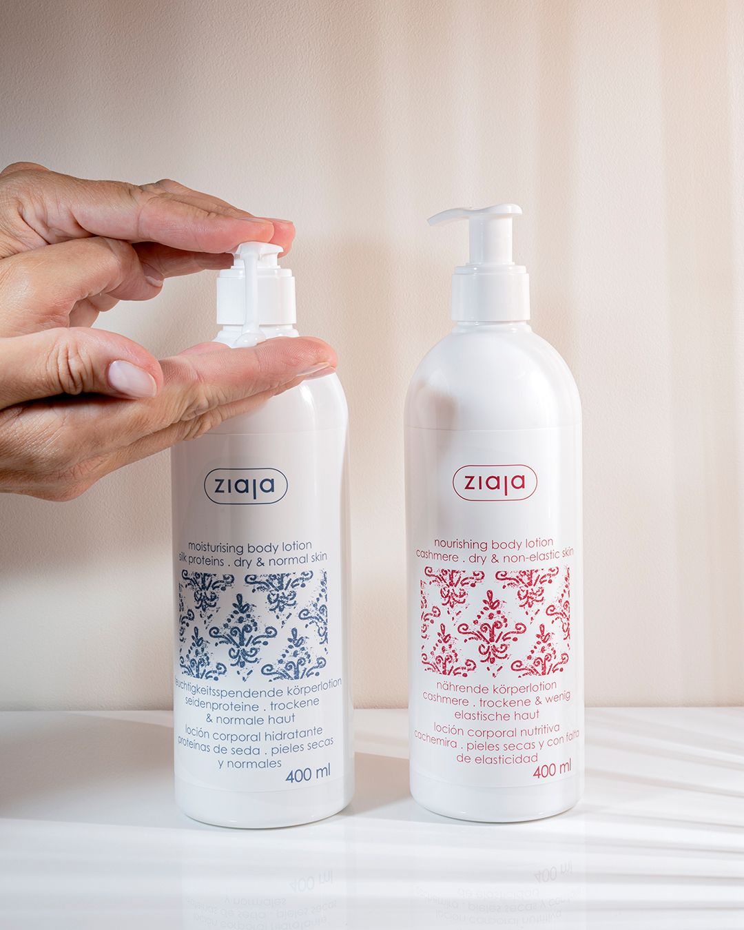 Ziaja Silk Proteins Body Lotion Moisturising 400ml