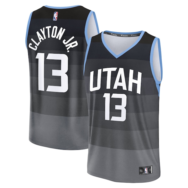 Walter Clayton Jr. Utah Jazz  Youth 2025/26 City Edition Fastbreak Jersey - Black