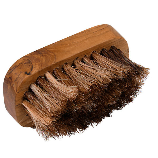 Lot de 2 petites brosses en bois de teck et poils doux - RONY 02