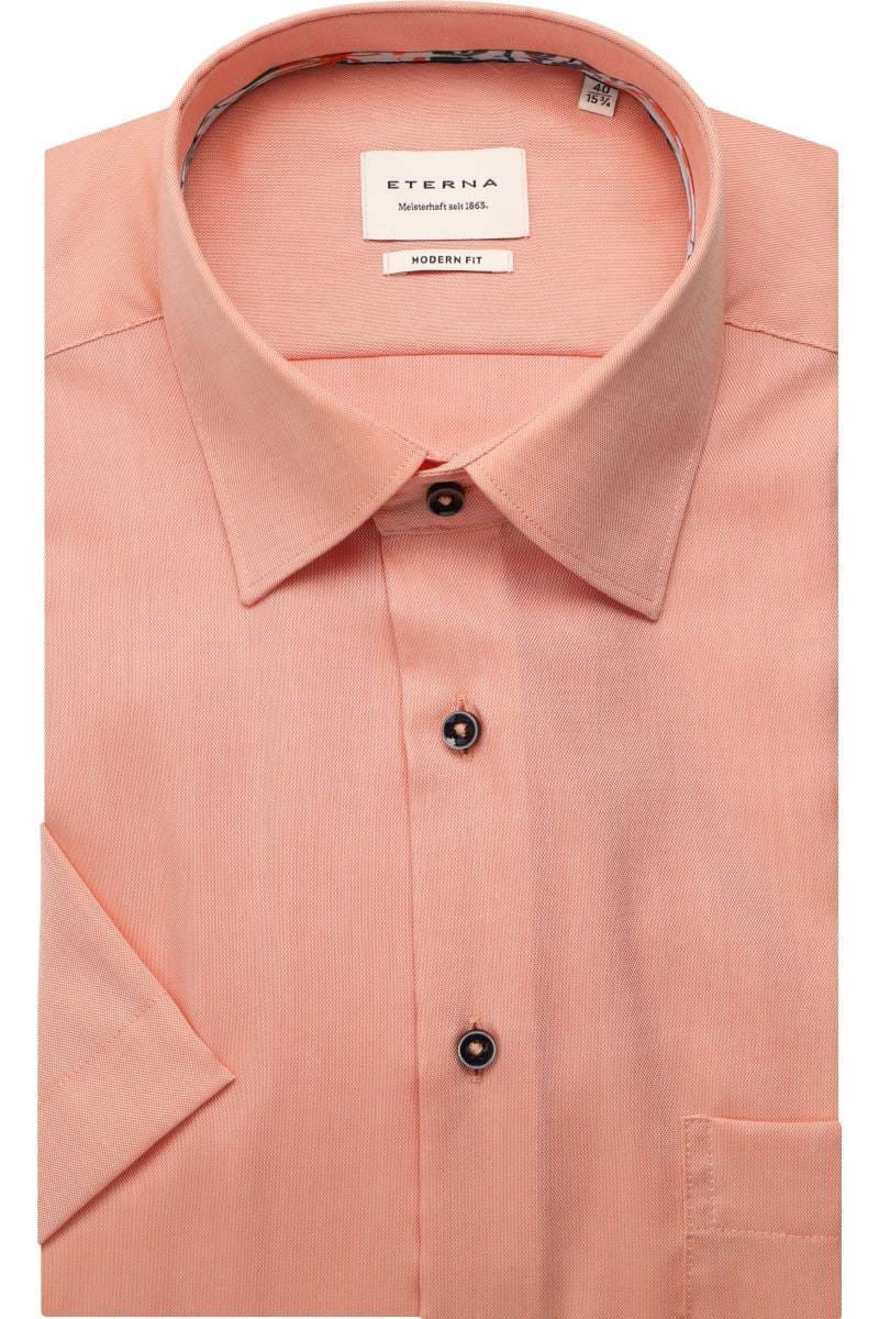 ETERNA Modern Fit Hemd orange, Einfarbig