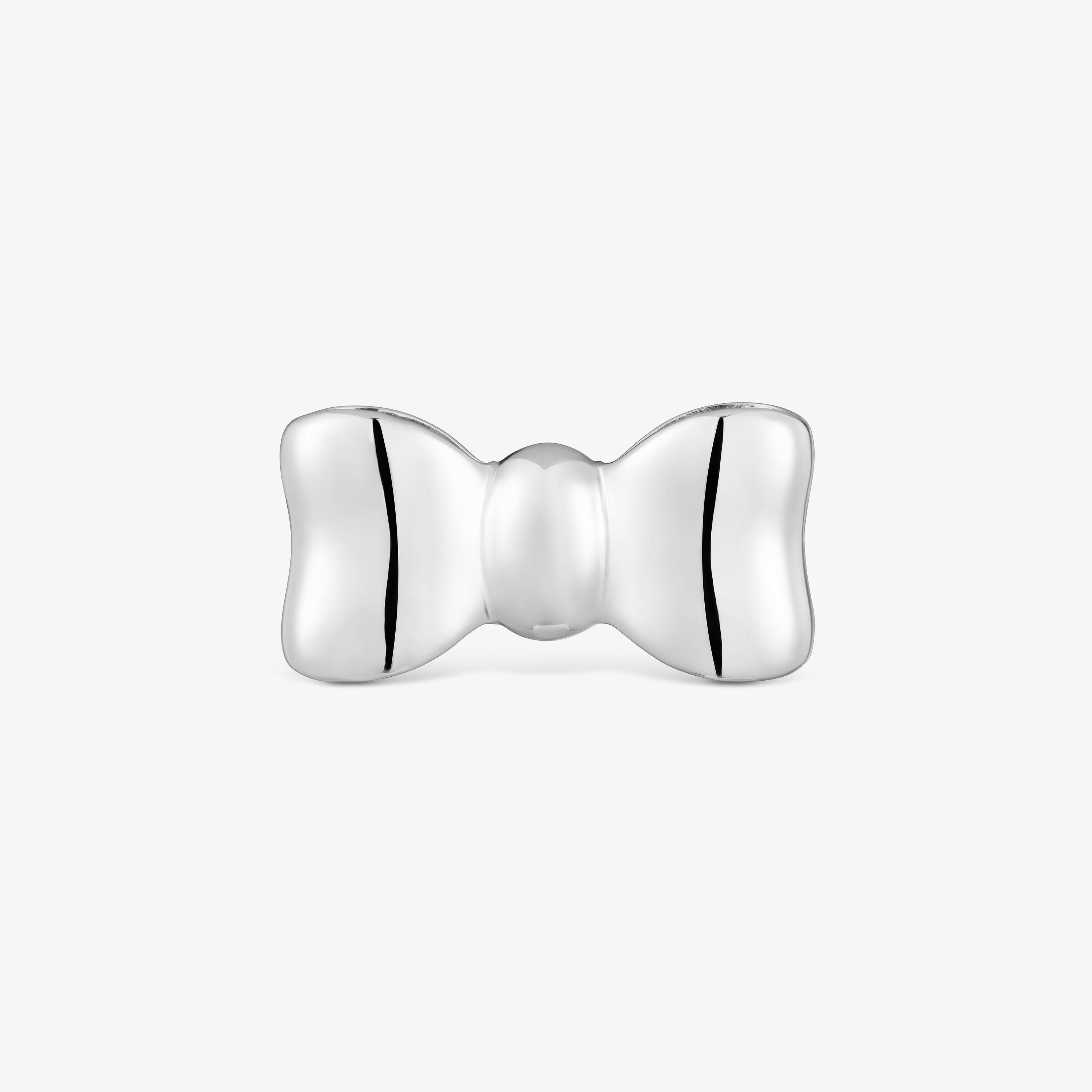 Colgante lazo de plata 25 mm TOUS Ribbon