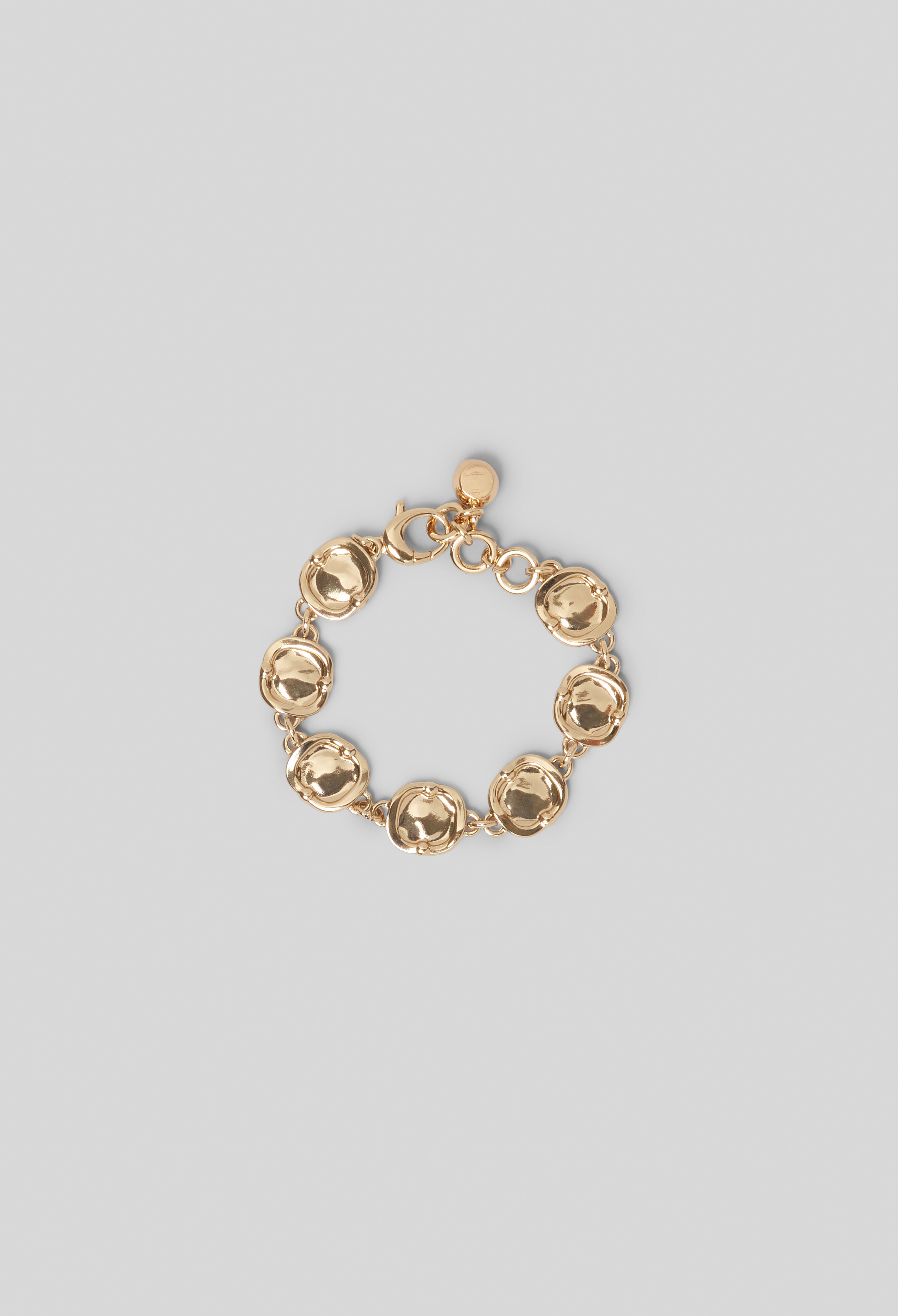 Bracelet cha&icirc;ne dorée