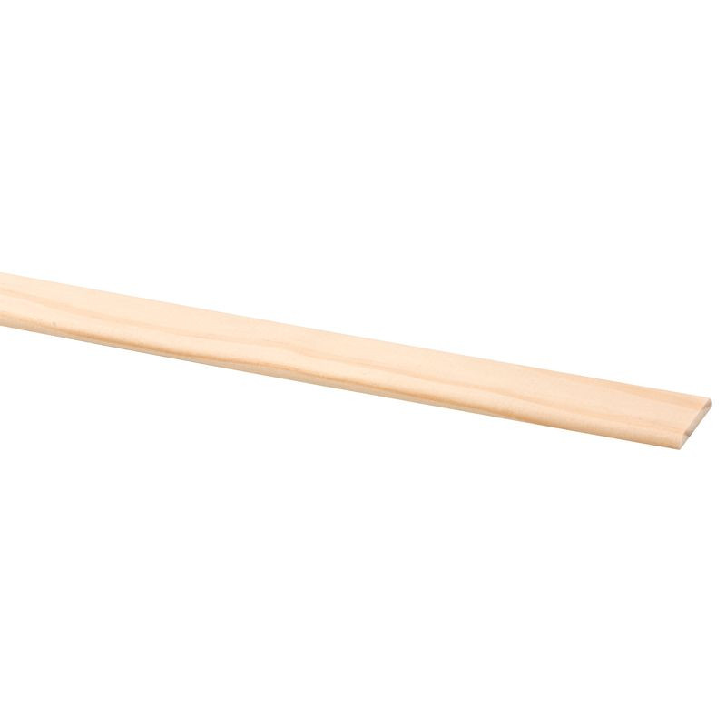 Moulure quart de rond en marupa clair 270 x 1,1 x 1,1 cm