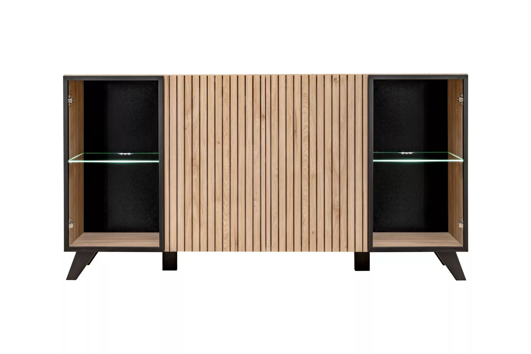 Komoda LIAM 160 LED hickory jackson