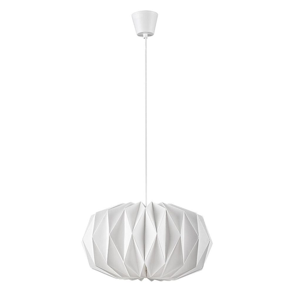 Lampa wisząca biała Ormini 1xE27x25W wym: 140x43x43 cm Rabalux