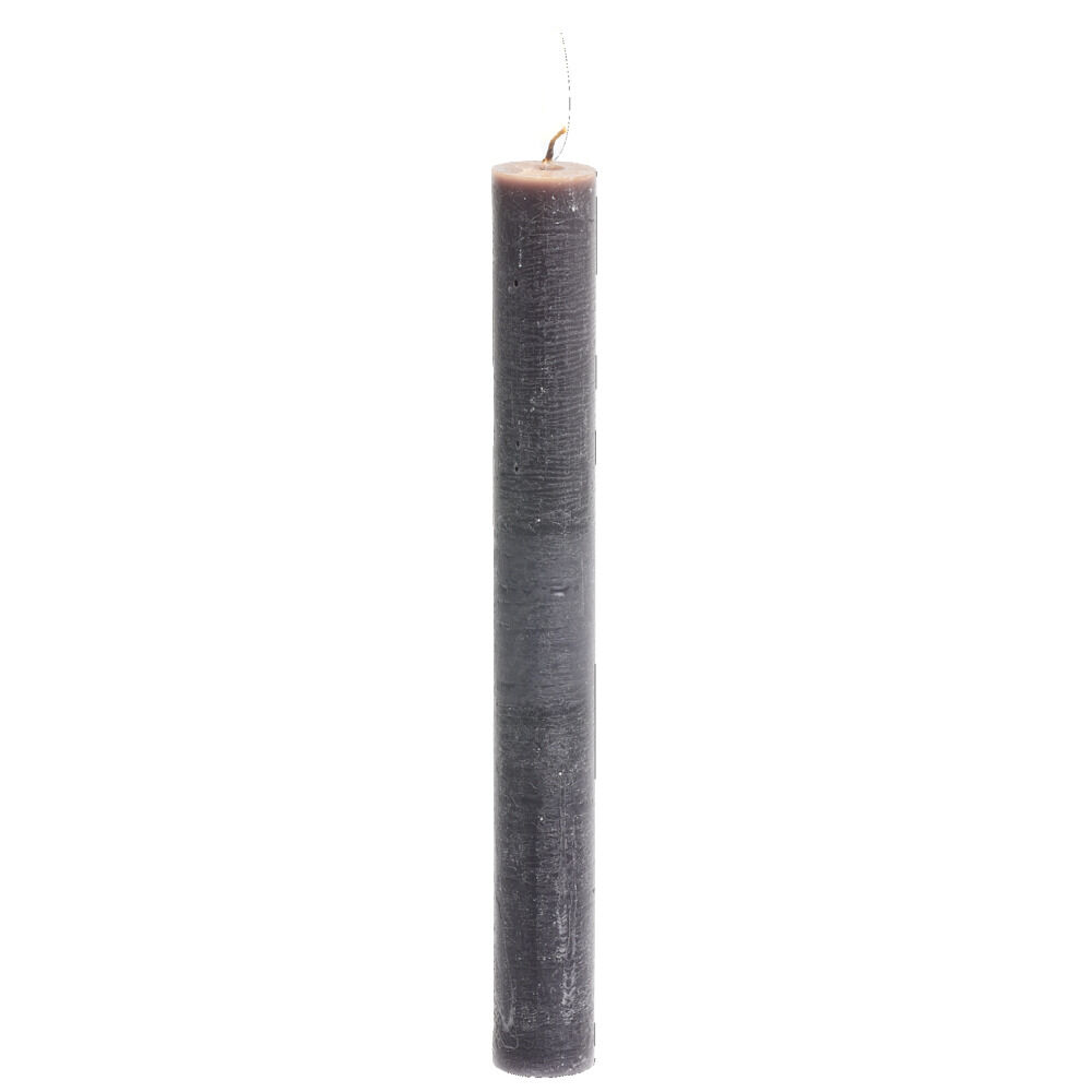 Bougie chandelle noire 8H