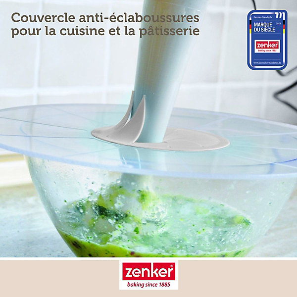 Ensemble de 2 Couvercles anti projections 30 cm Zenker Smart Pastry