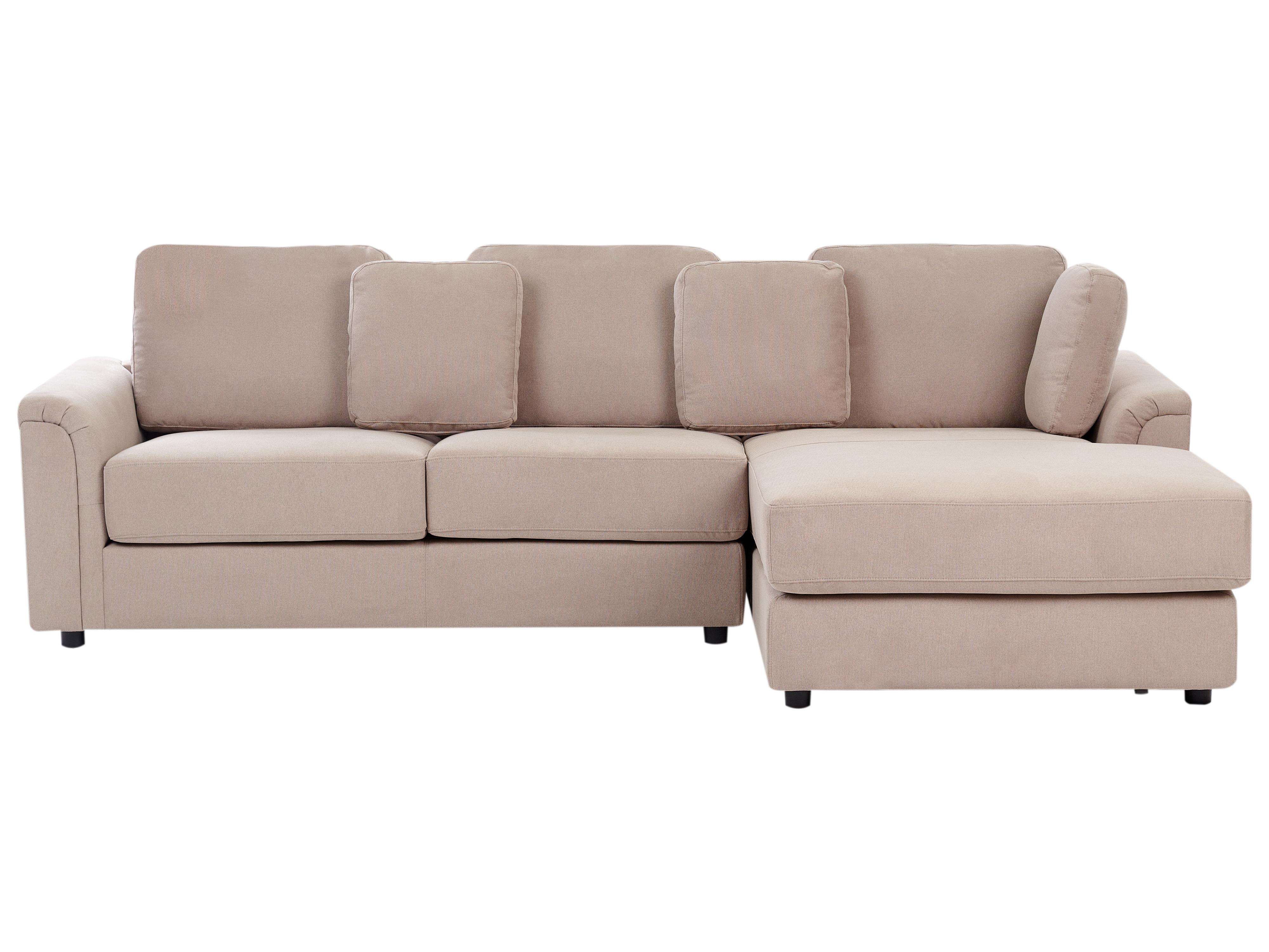 Ottoman KOHLO Fabric Taupe