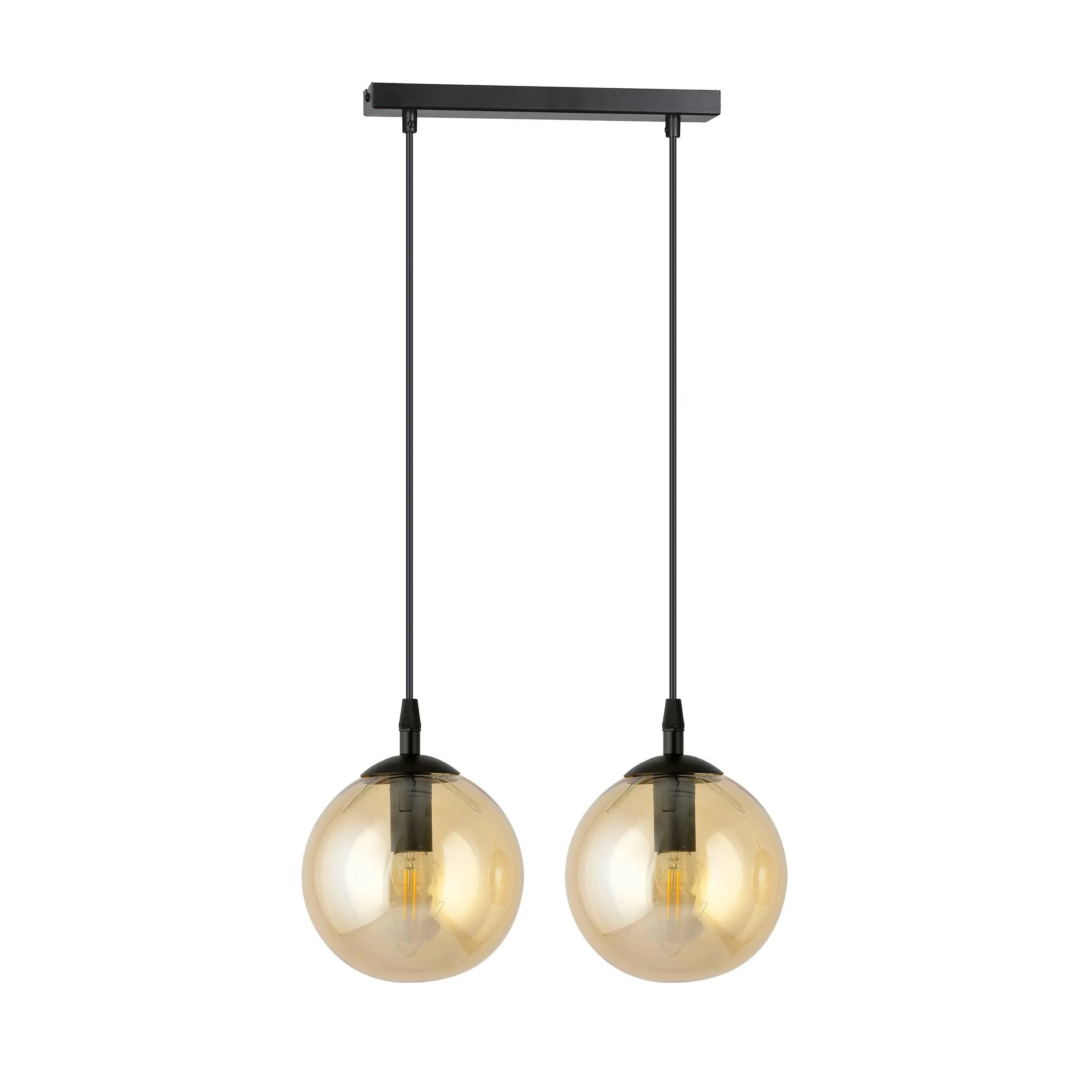 2-lichts hanglamp Wanda
