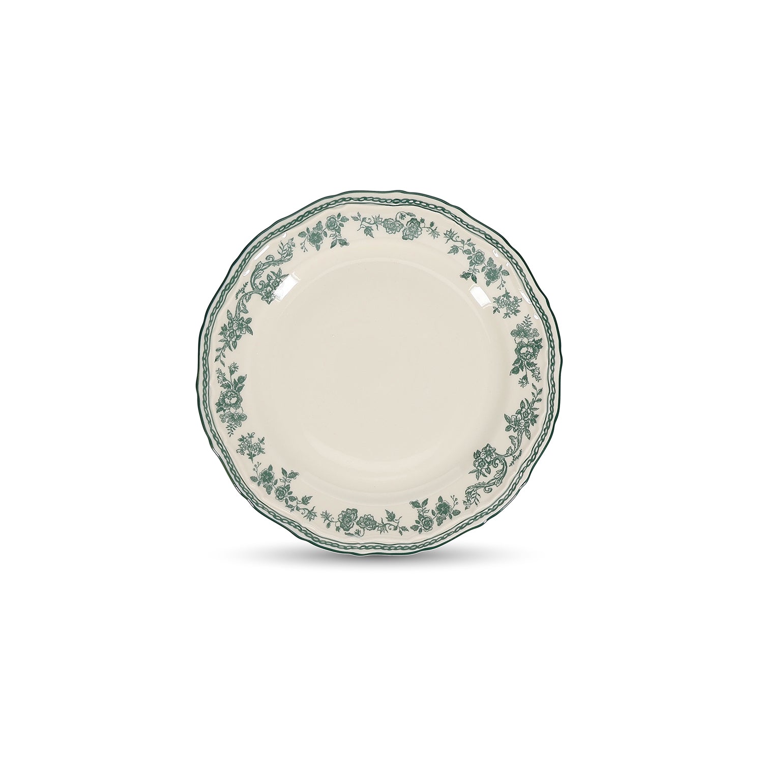 S|P Collection - Plat bord 21,5cm green Cyril - Set van 4