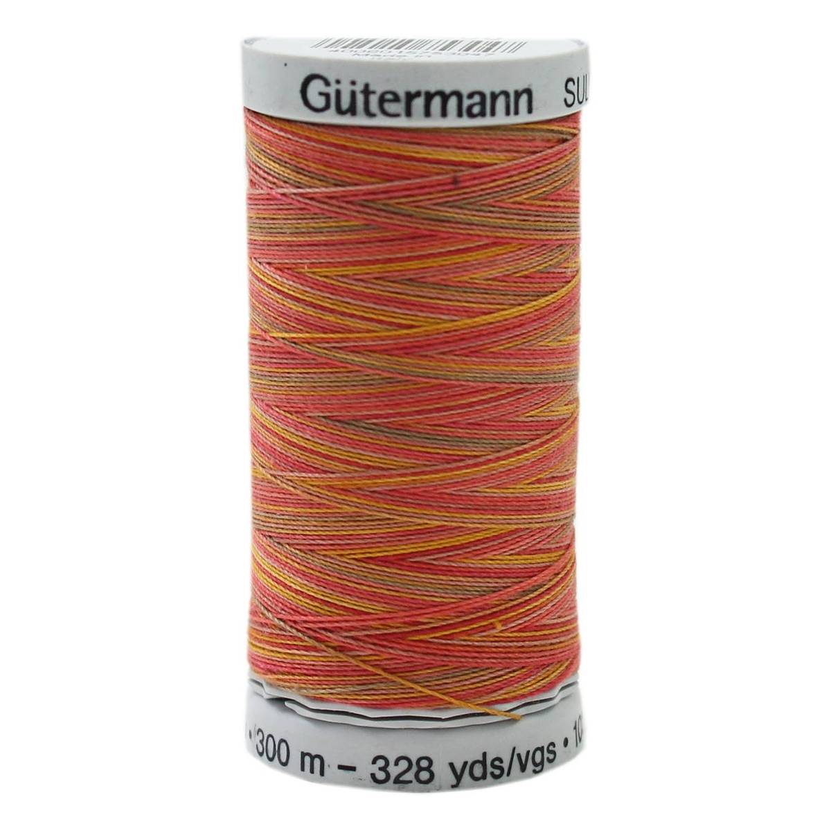 Gutermann Orange Sulky Cotton Thread 30 Weight 300m (4006)
