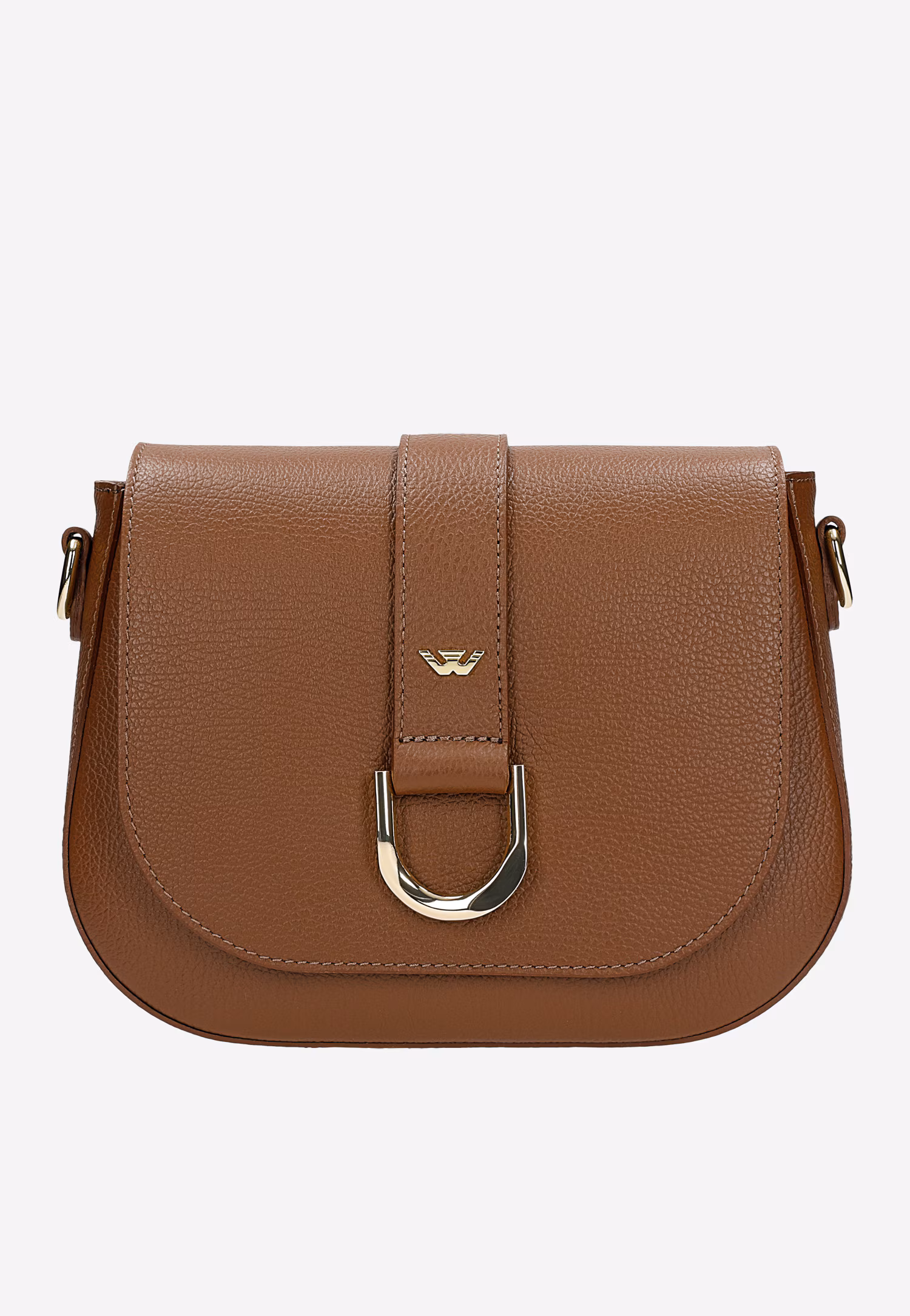 Mała skórzana torebka saddle bag