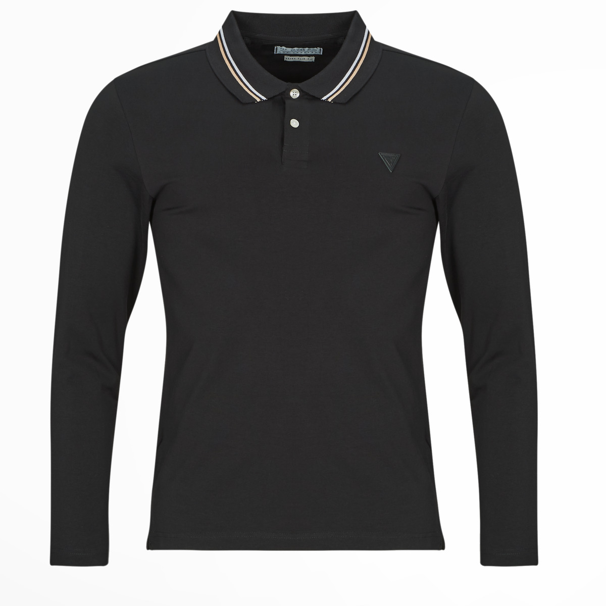 Guess - OLIVER LS POLO - Black