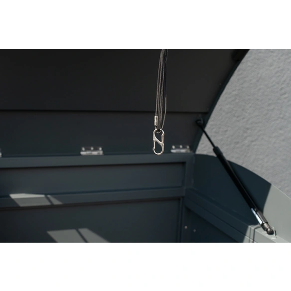 Mülltonnenbox »Moderna«, BxHxT: 72 x 135 x 83 cm, für 1 x 240 L Mülltonnen, Stahl