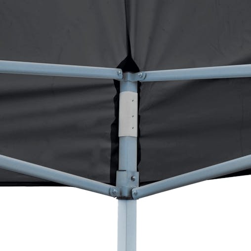 NNEVL Folding Pop-up Partytent with Sidewalls 3x6 m Anthracite