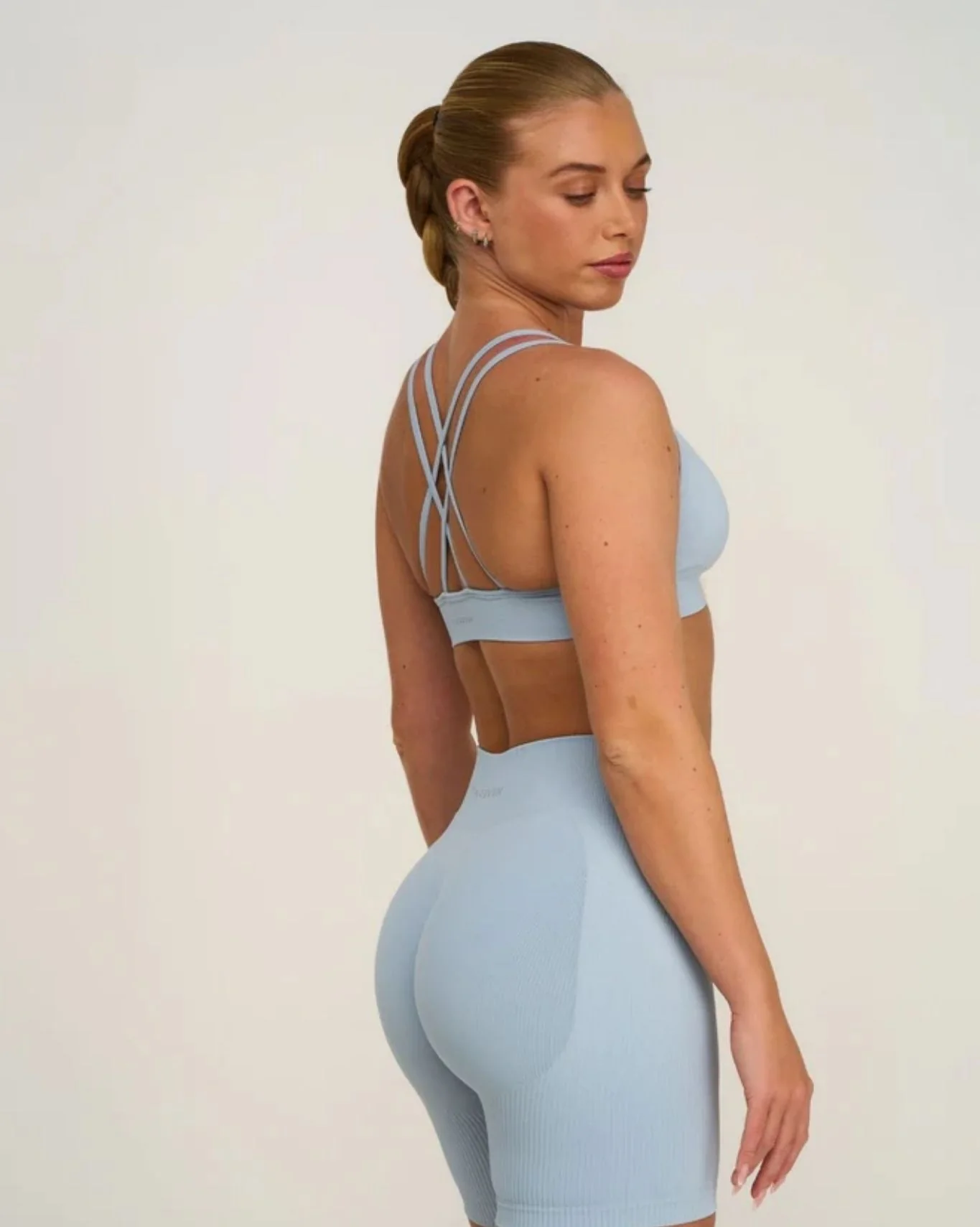 Elevate™ Sculpting Seamless High Apex Bra | Blue Haze