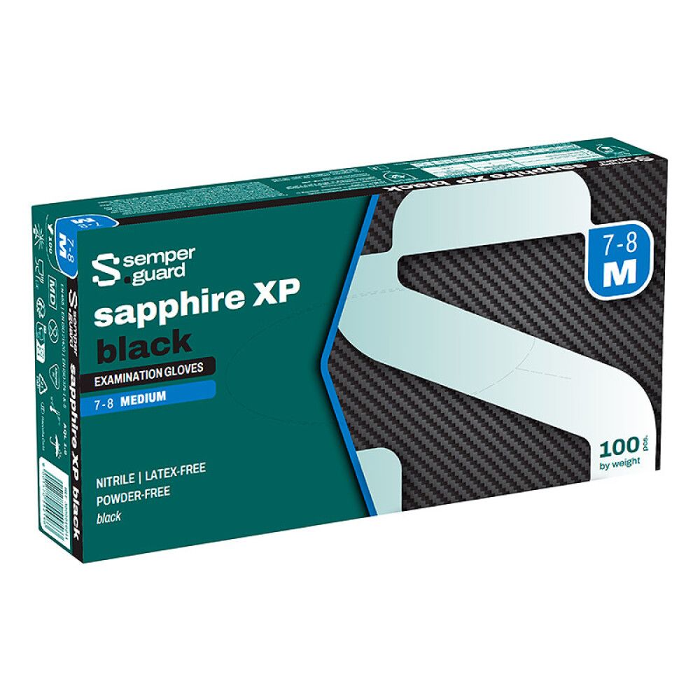 HANSKER L.BRADOR L.BRADOR SEMPERGUARD SAPPHIRE XP SVART M 7-8