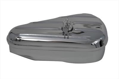 V-Twin 50-0600 Oval Right Side Chrome Tool Box
