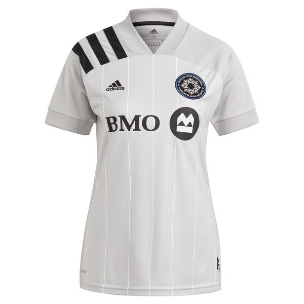 CF Montréal adidas Women's 2021 Secondary Custom Replica Jersey - Gray