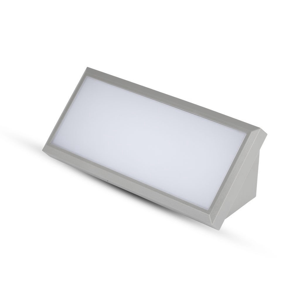 Kinkiet zewnętrzny VT-8054-N 3000K szary LED 1x12W 1250lm IP65 V-TAC