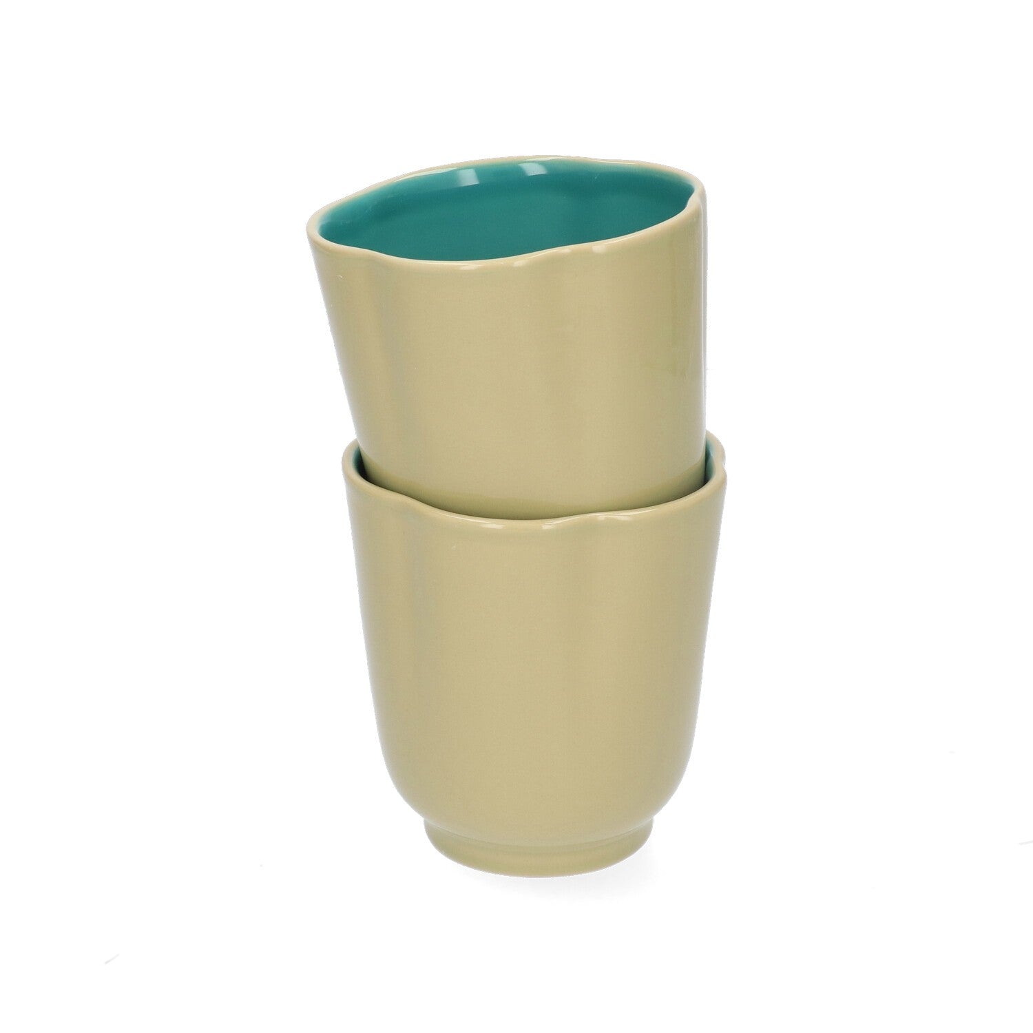 Return to Sender Mok Bloem - Groen - Set van 2