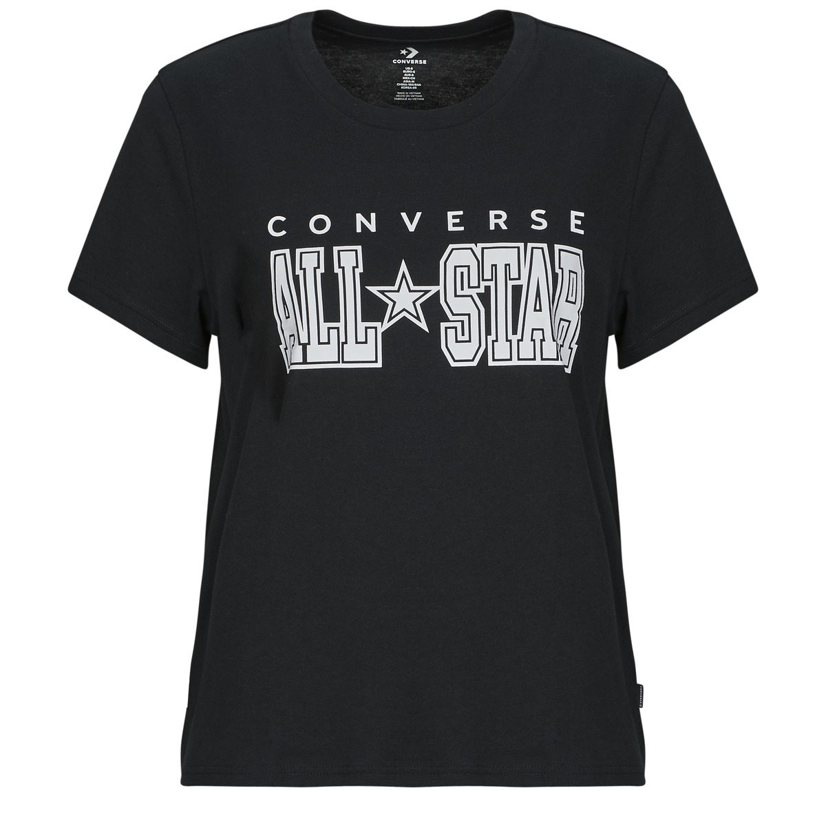Converse - ALL STAR RETRO TEE - Black