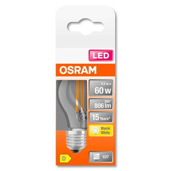 LED-Lampe »LED Retrofit CLASSIC P«, 5,5 W, 240 V