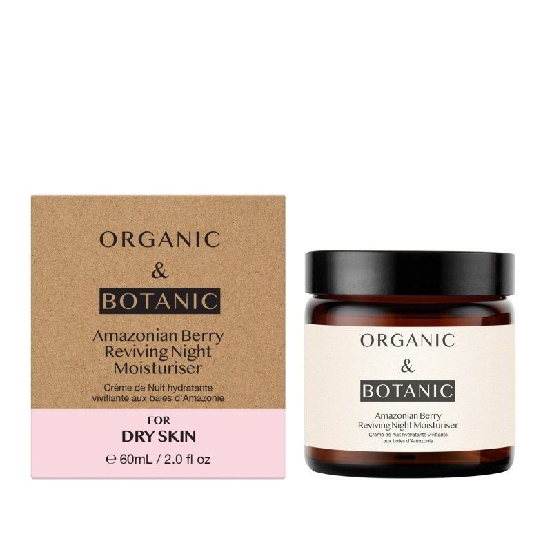 Organic & Botanic Amazonian Berry Anti-Ageing Night Moisturiser 60ml