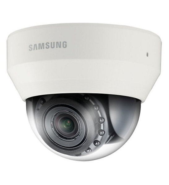 Caméra Dôme IP plafond Full HD 2Mp Samsung compatible NVR Réseau PoE SND-6084RP