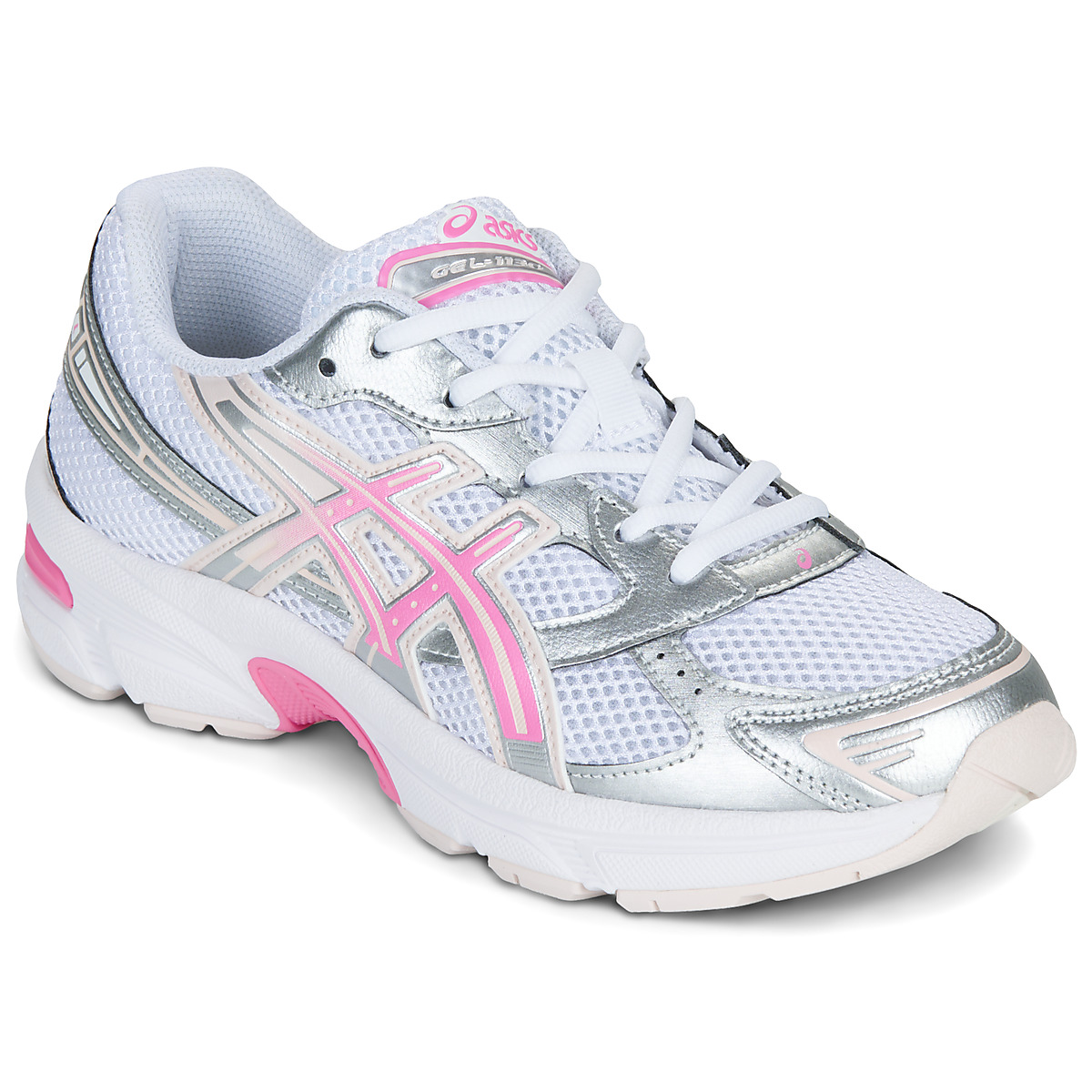 Asics - GEL-1130 GS - White / Pink / Silver