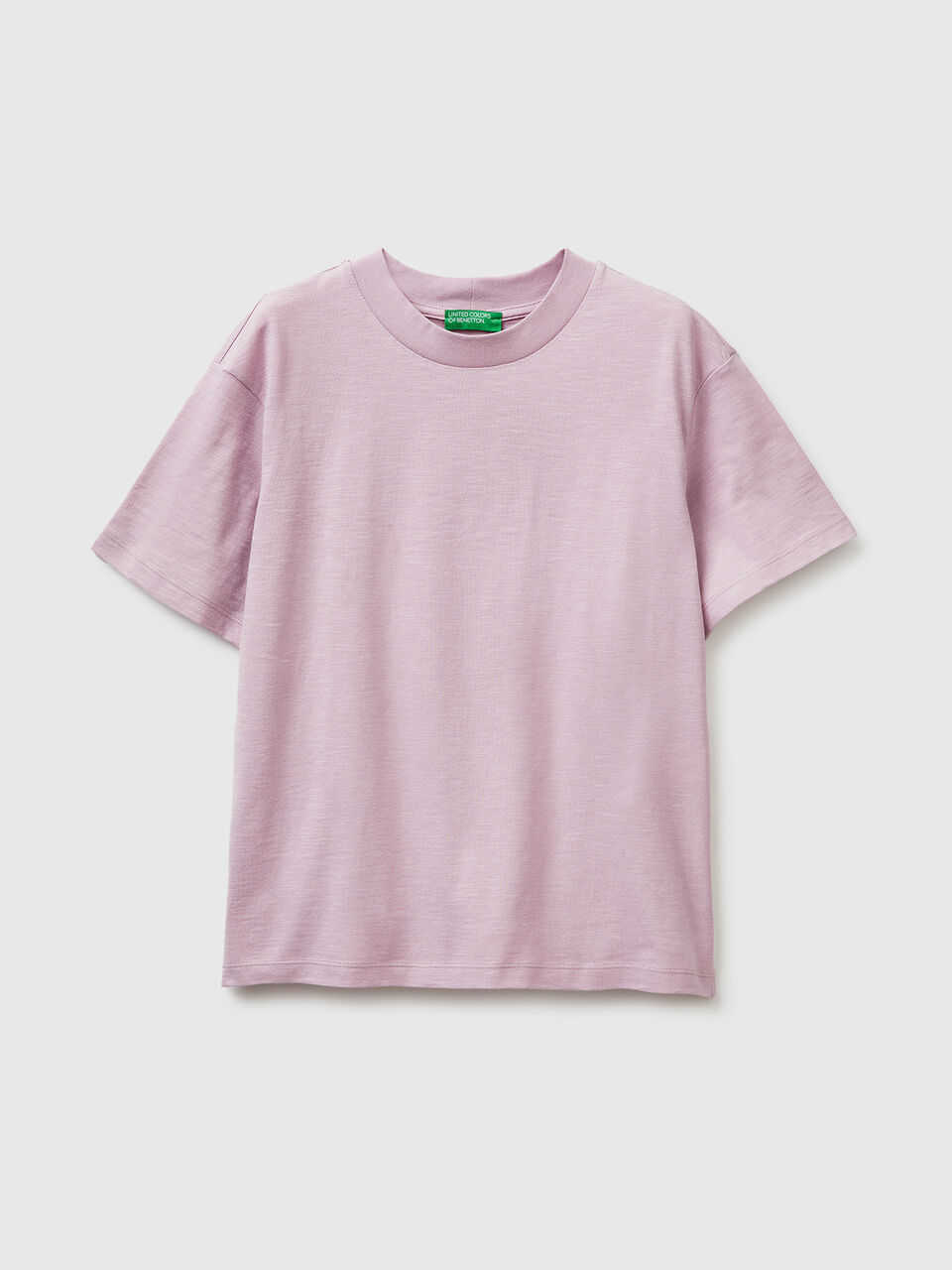 Crew neck t-shirt in lightweight cotton