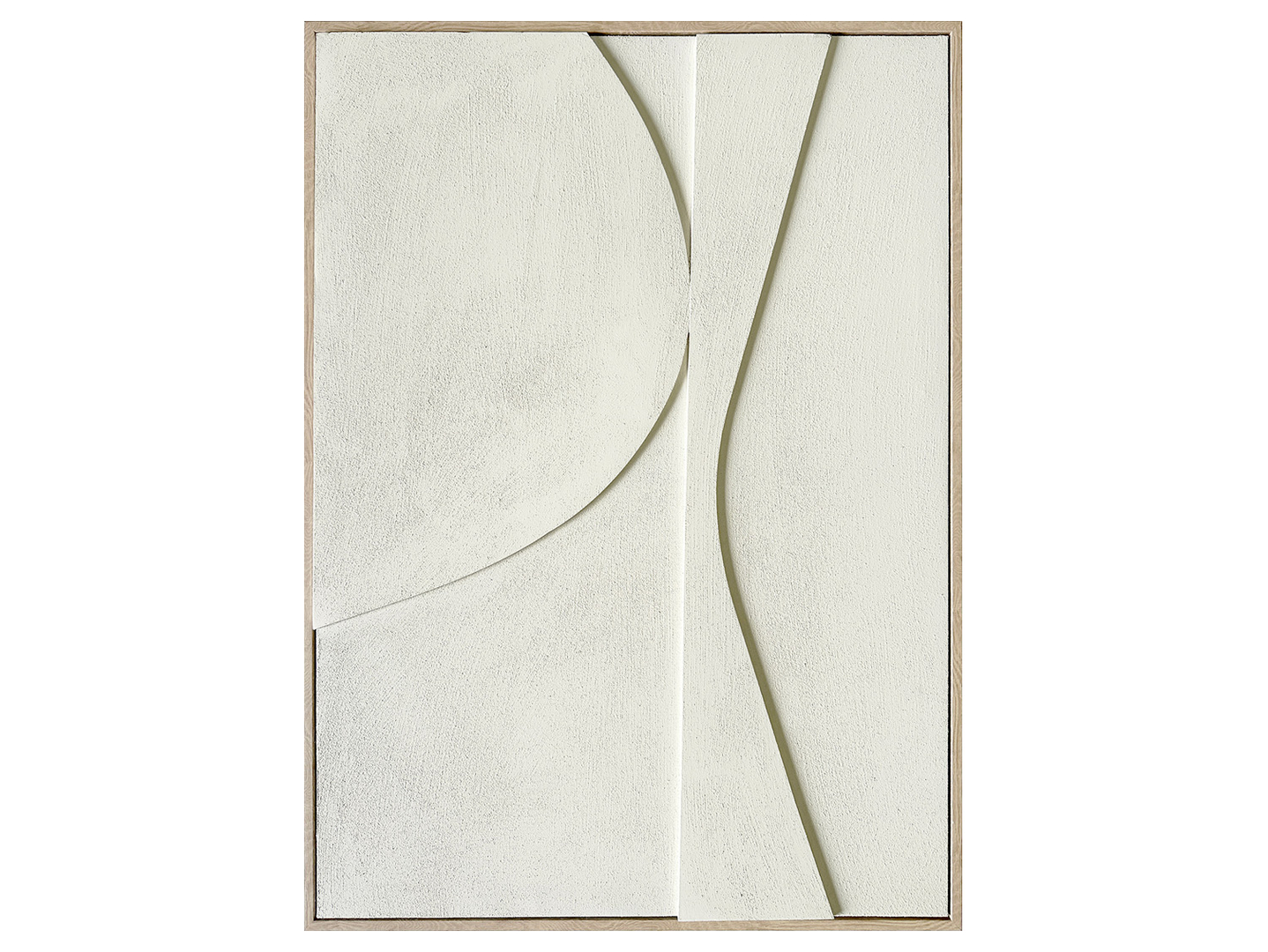 Obraz 3D Relief Beige Art II 50x70 cm