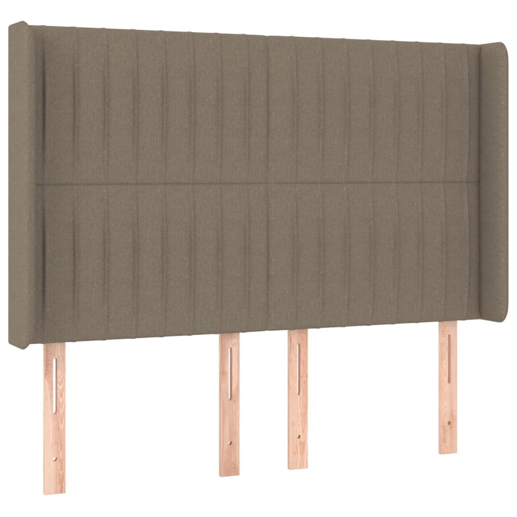 VidaXL Zagłówek do łóżka z LED taupe