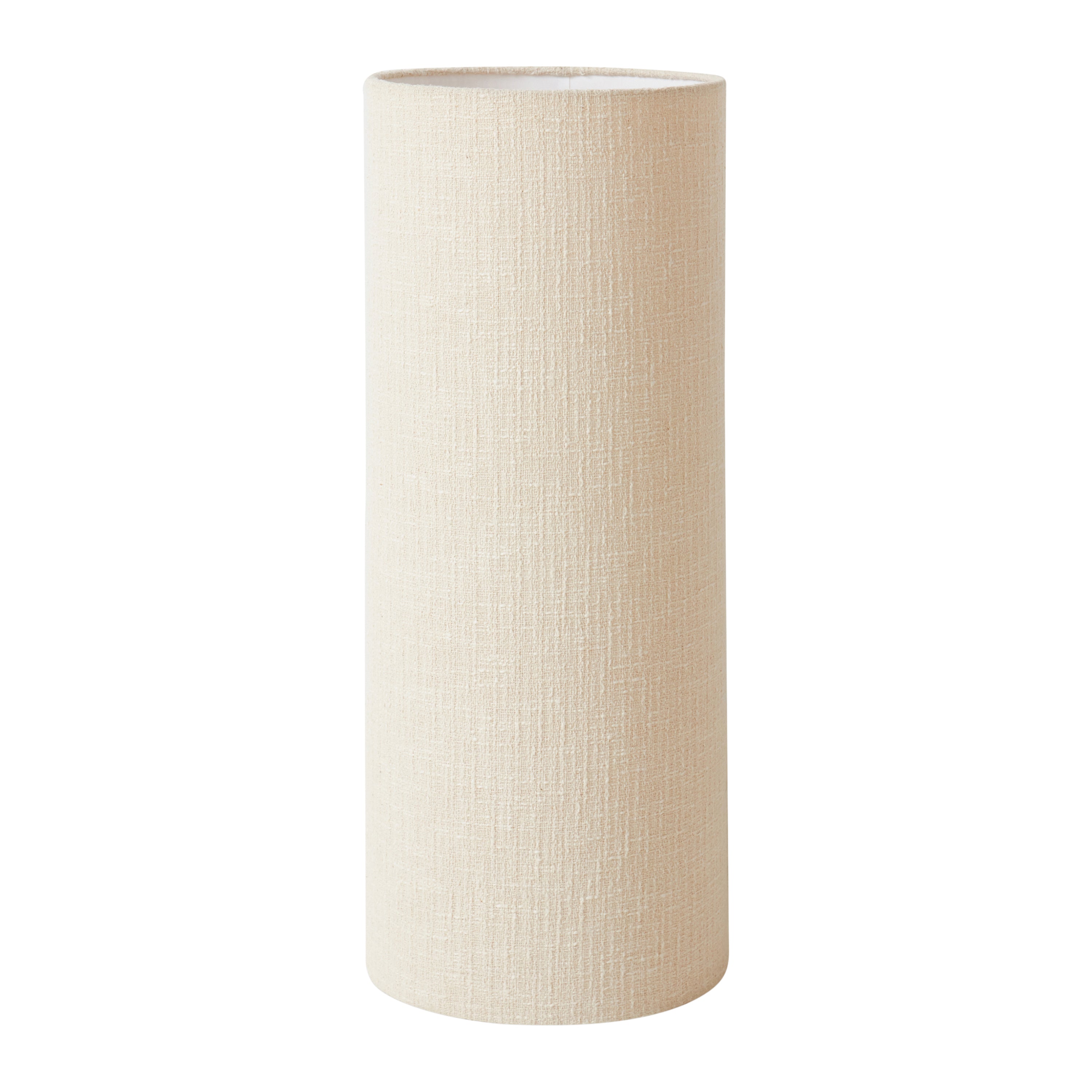 HKliving Bouclé Lampenkap Ø 33 cm - High - Naturel