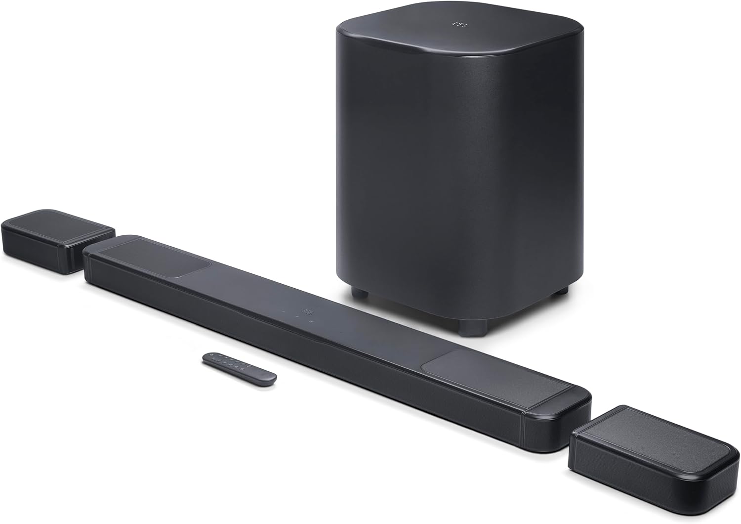 JBL Bar 1300XMK2-11.1.4 Channel soundbar System with Detachable Surround Speakers & Dolby Atmos & DTS:X, 1570W max Output Power & a 12 Wireless subwoofer (Black)