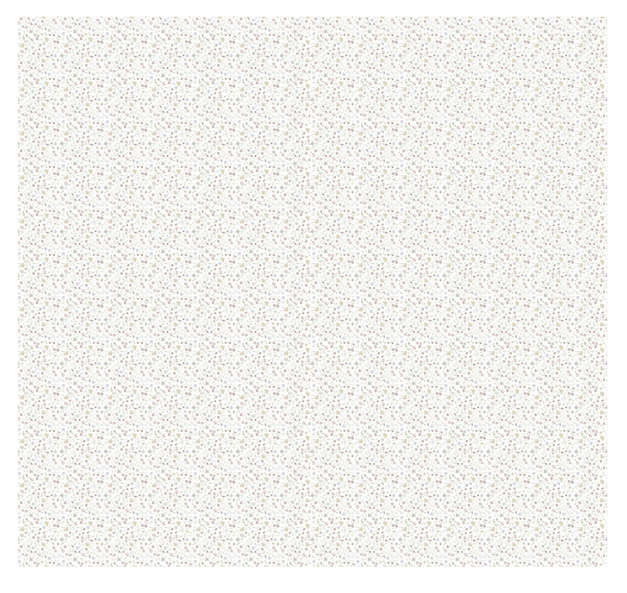 - fresque panoramique flowers & butterflies multicolore 280x300cm