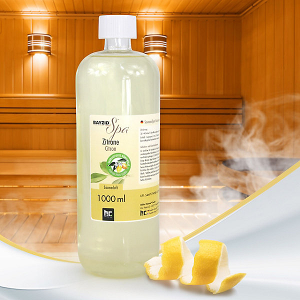Parfum De Sauna Bayzid Spa - Citron En Bouteille De 1 L x 1