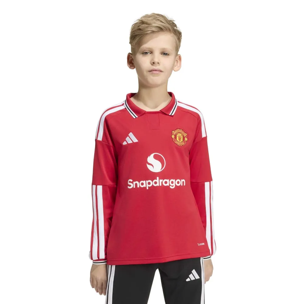 adidas Manchester United 26/27 Jersey home junior long sleeve T-shirt