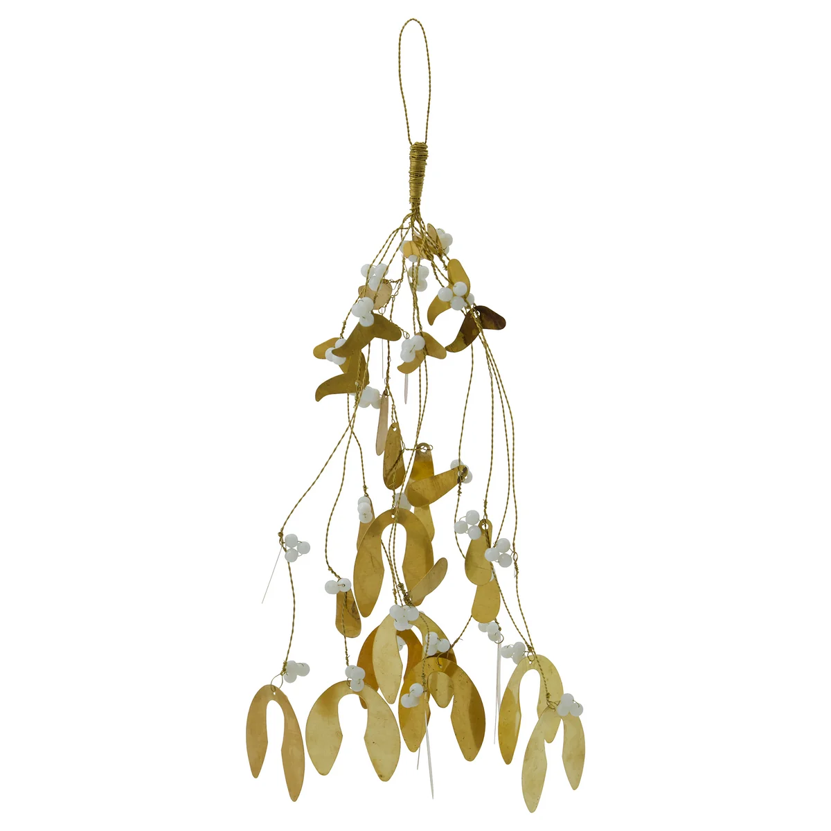 House Doctor - Mistletoe Ornament, Messing-finish
