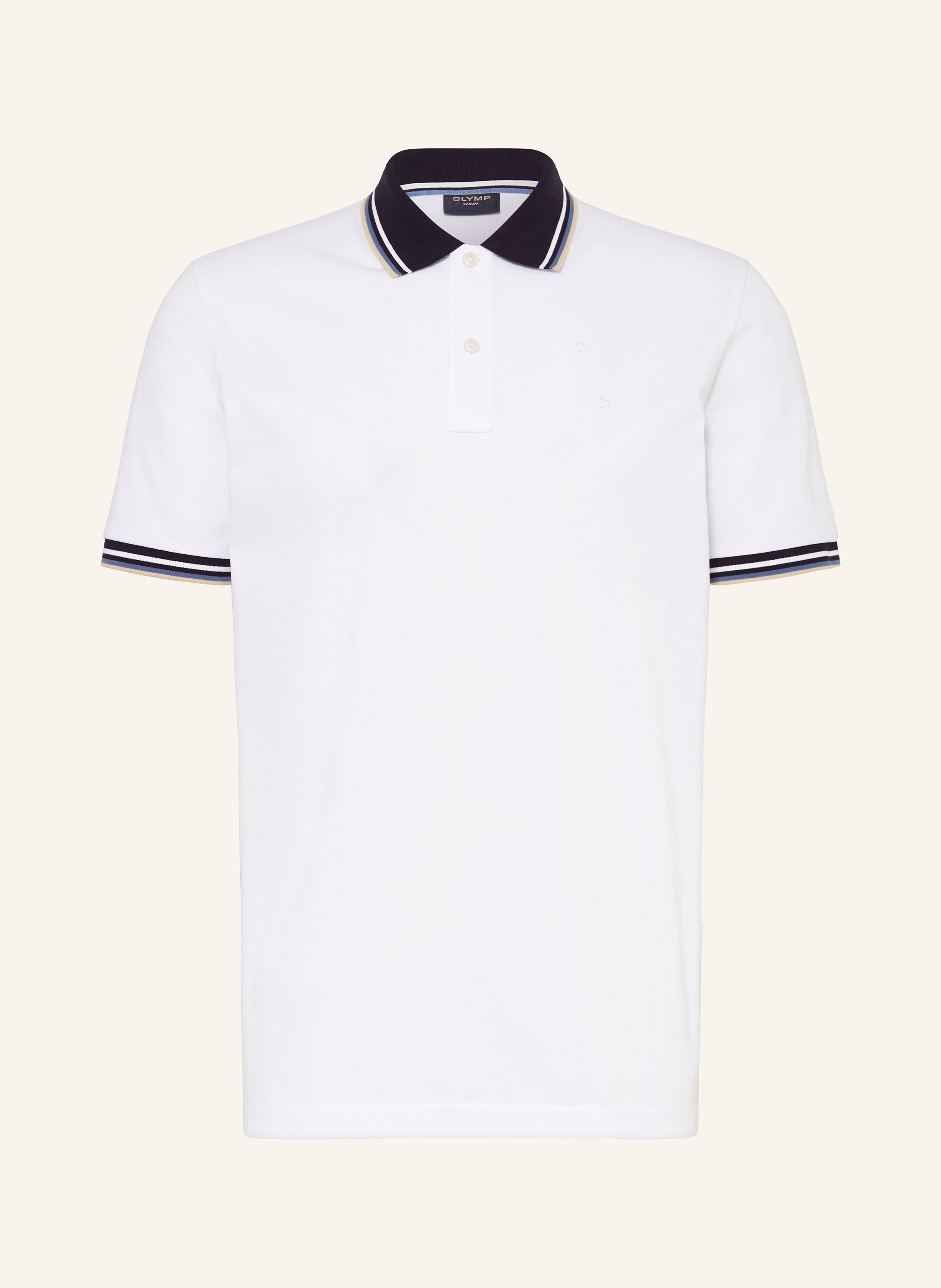 OLYMP Piqué-Poloshirt Casual Fit