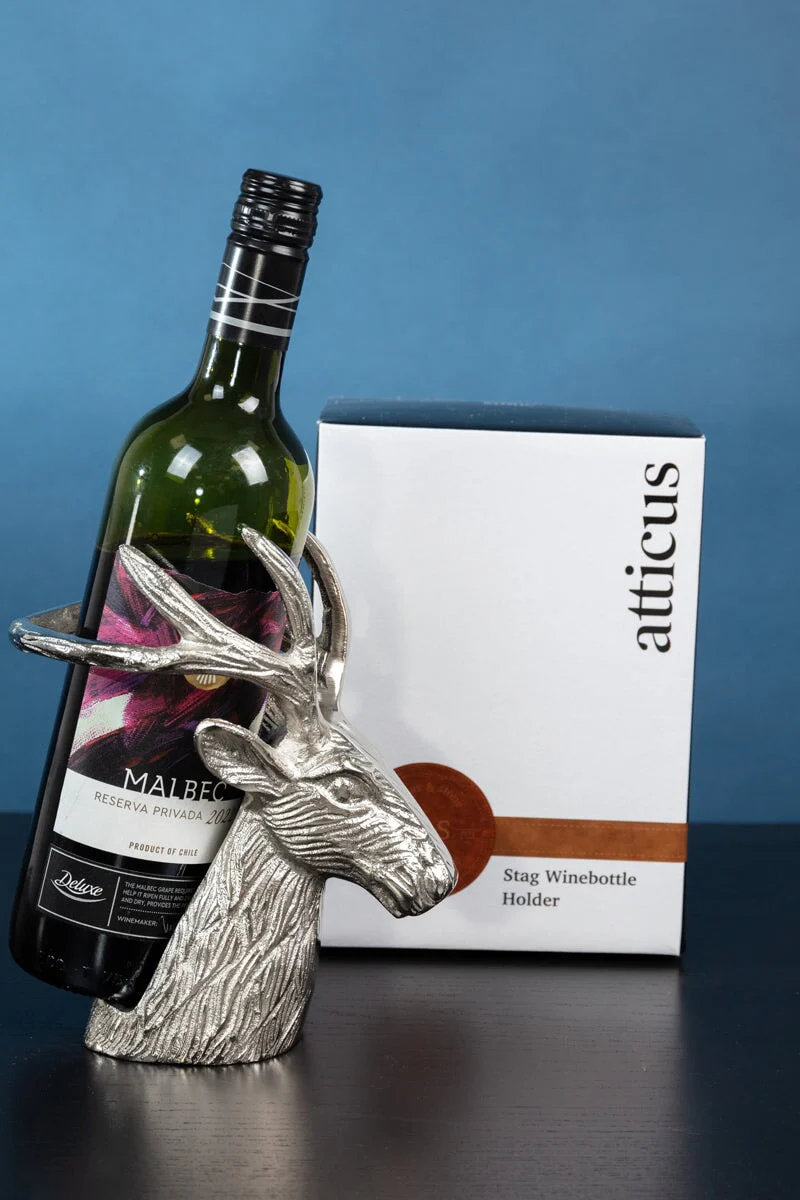 Stag Wine Bottle Holder