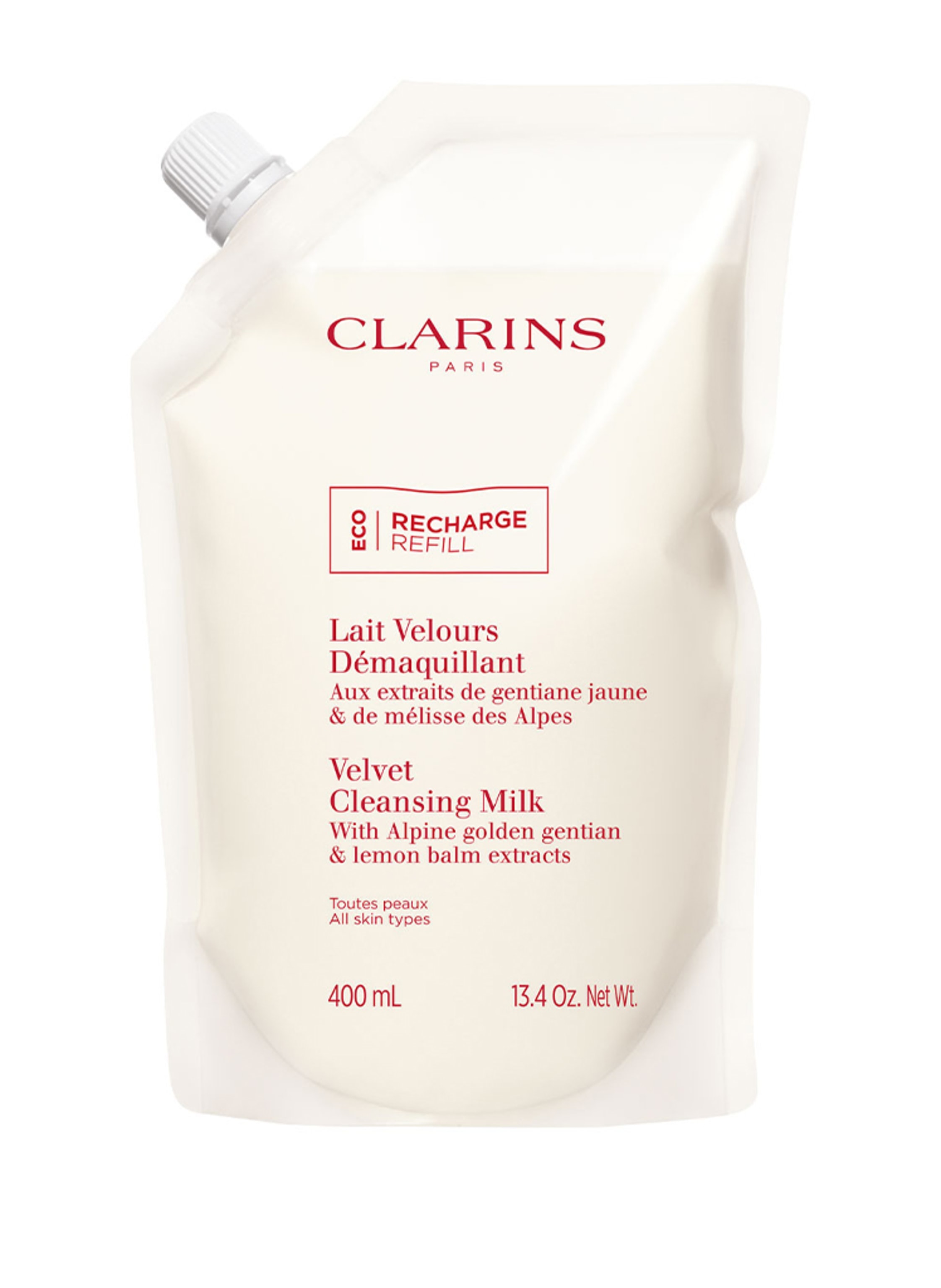 CLARINS LAIT VELOURS DÉMAQUILLANT REFILL